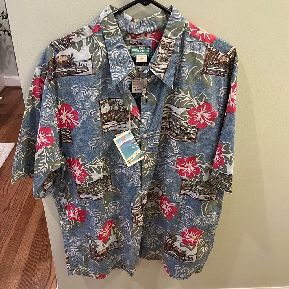 Reyn Spooner Vintage Hawaiian shirt New With Tags